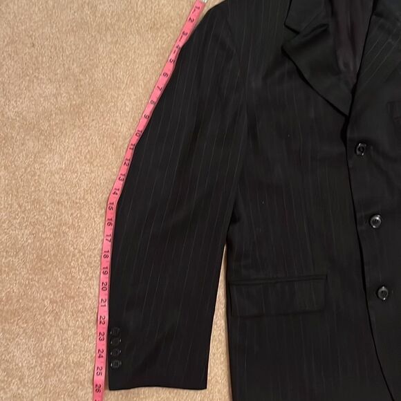 Museo ruffini italy black pinstripe blazer/Sports coat - Picture 12 of 14